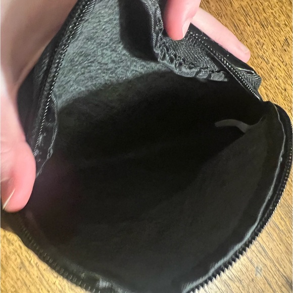 Quilted Black Cosmetic Bag - Picture 7 of 11